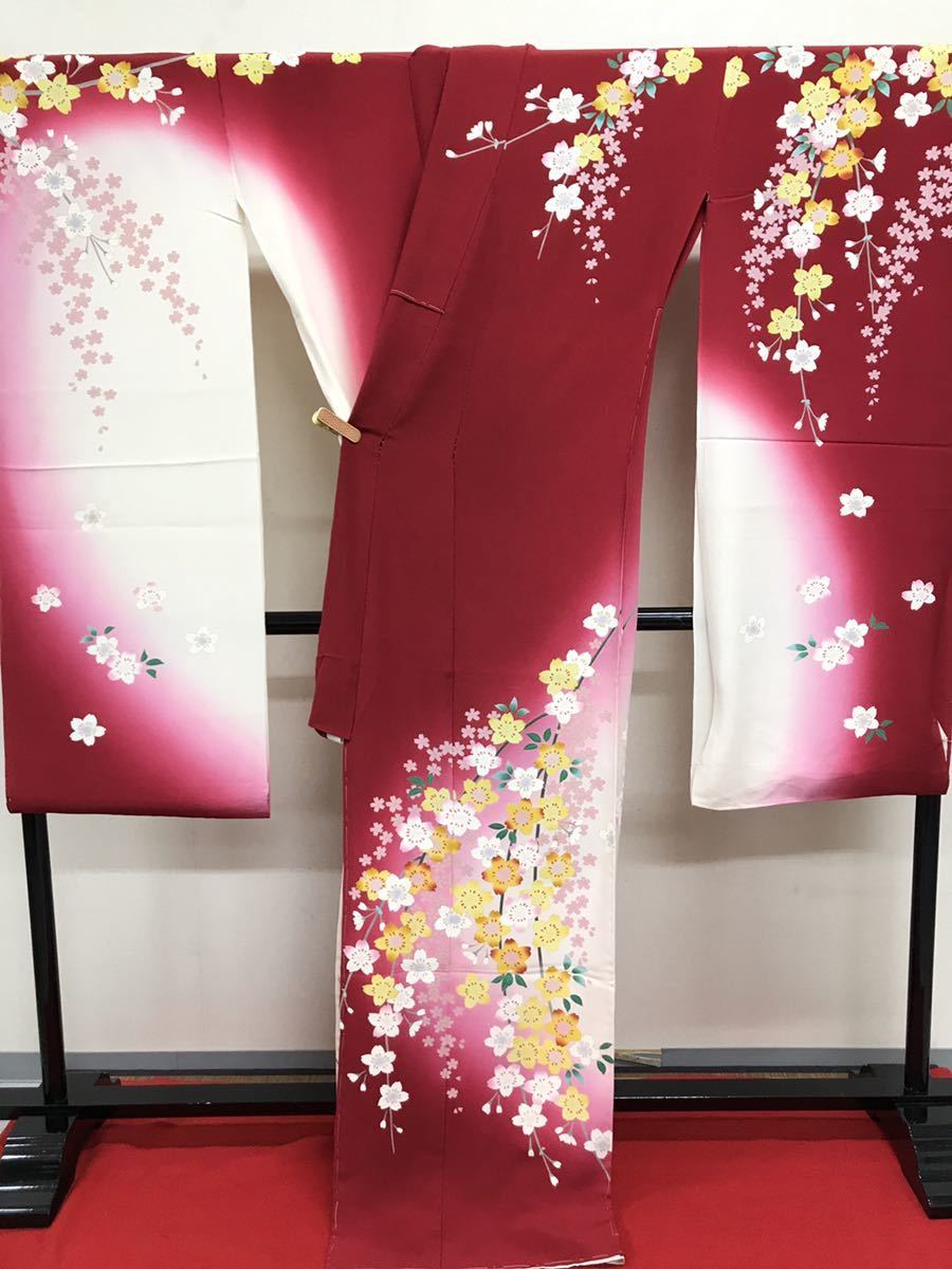 単品購入可 専用 最終値下げ未使用十日町友禅阿部佳雪振袖 仮絵羽
