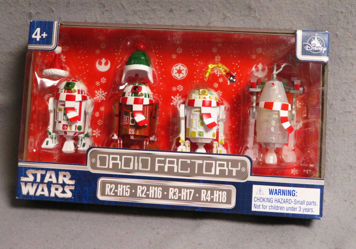 Disney Star Wars Droid Factory Holiday Christmas Action Figure Set Droid  Depot　ディズニー スターウォーズ ドロイド ファクトリー