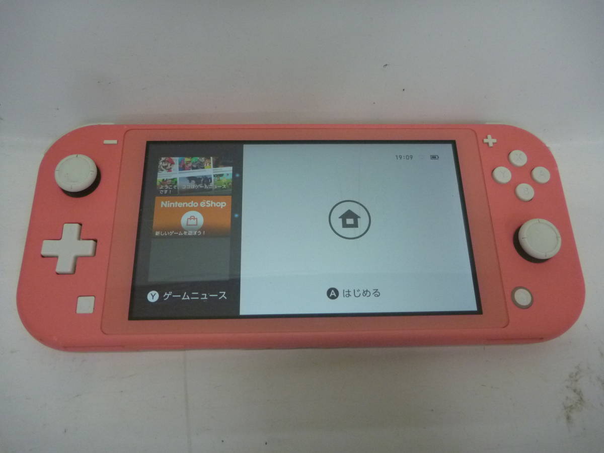 ジャンク品 Nintendo Switch Lite コーラル go Yoyaku Hin - 携帯用 