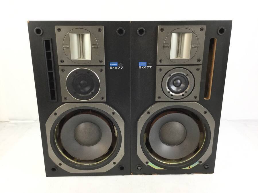 Yahoo!オークション - PIONEER S-X77 3way ペア ブックシェルフ Yahoo!オークション - PIONEER S-X77 3way ペア ブックシェルフ