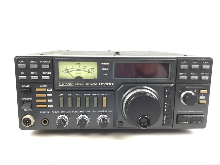 ヤフオク! - ICOM IC-371 430MHz オールモード トラン...