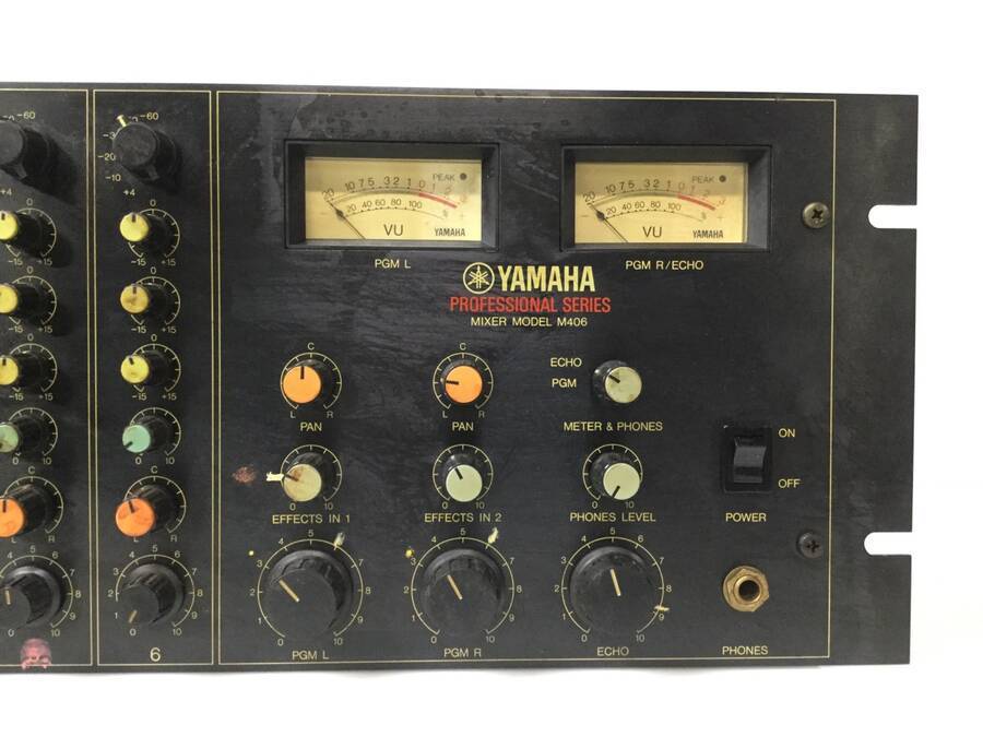 Yahoo!オークション - YAMAHA M406 ミキサー 現状品【TB】 Yahoo!オークション - YAMAHA M406 ミキサー 現状品【TB】