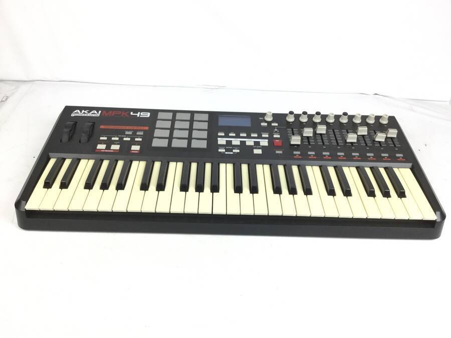 ヤフオク! - AKAI アカイ MPK49 USB/MIDIキーボード☆...