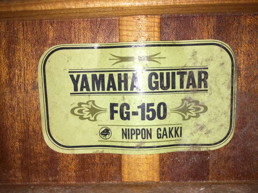 貴重 YAMAHA ヤマハ FG-150 ライトグリーンラベル アコースティック
