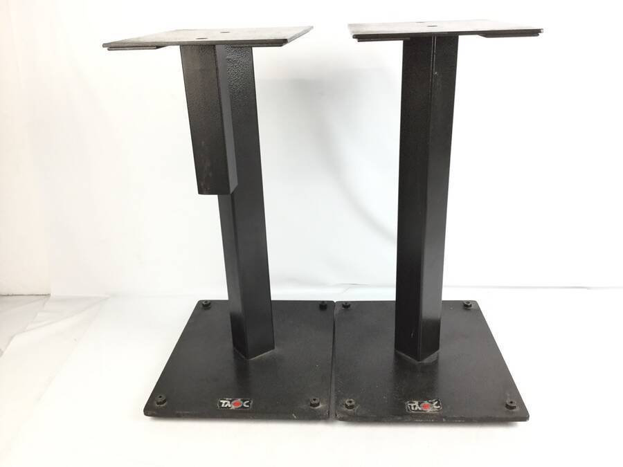 TAOC スピーカースタンド 天板寸法≒W20×D24 底板寸法≒W25×D30×H50