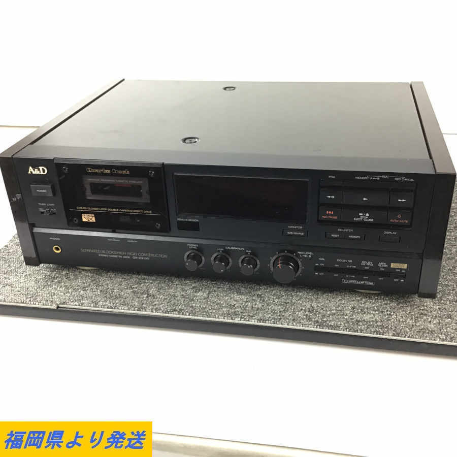 A&D GX-Z9100 カセットデッキ ディスプレイ表示OK EJECT不良◇ジャンク