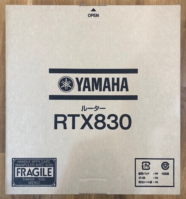 Yahoo!オークション - 【新品】YAMAHA RTX830 ルーター ※未開封 シ