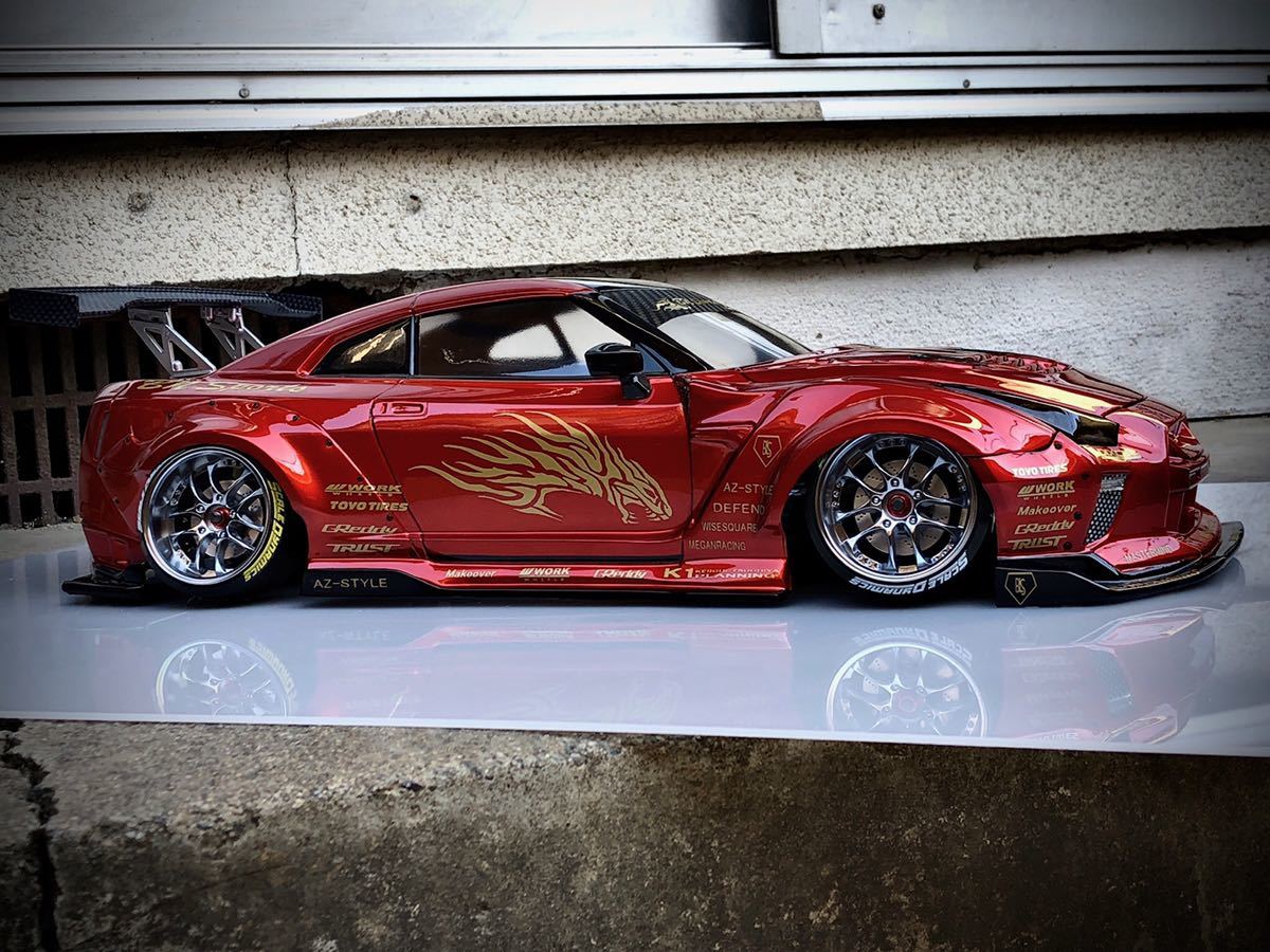 新作品 1/10 (パンドラ) 日産 GT-R R35 BLS (BN Sports公認 新作品 1/10 (パンドラ) 日産 GT-R R35 BLS (BN Sports公認