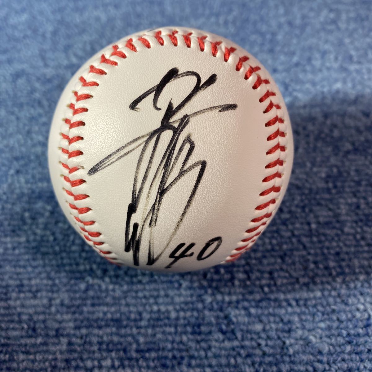 ヤフオク! - 鶴岡一成 阪神タイガース 直筆サインボール 硬式球