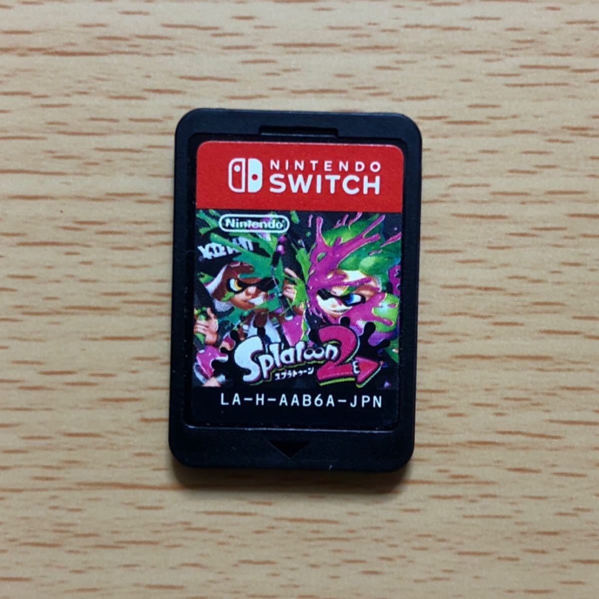 ★Nintendo Switch スプラトゥーン2　ソフトのみ　おまけカードケース付