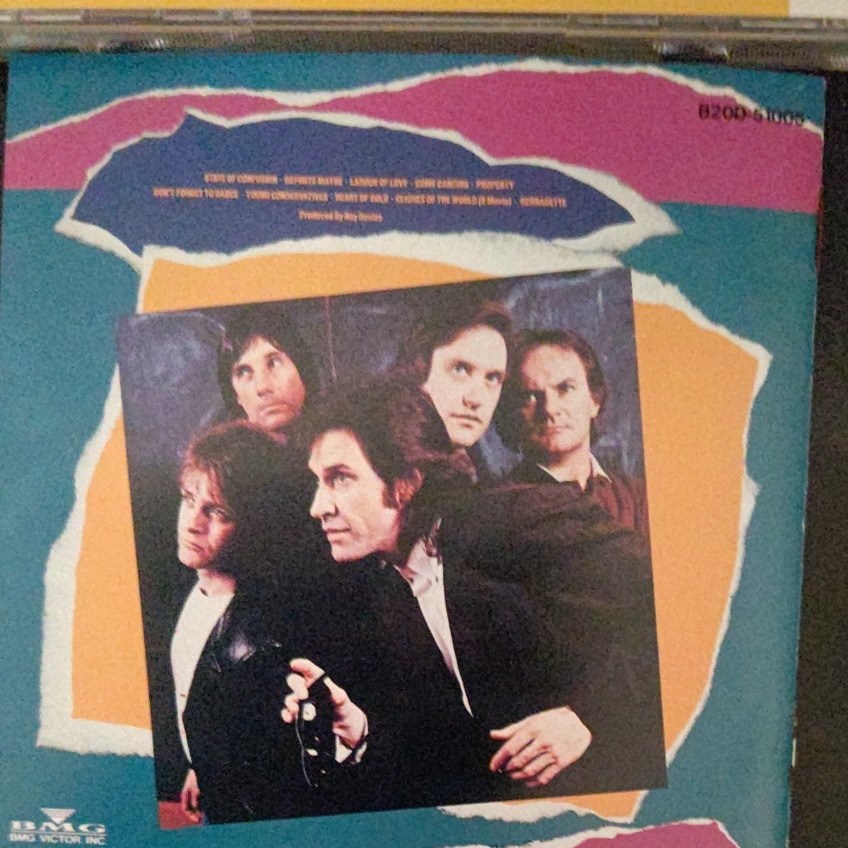 THE KINKS/STATE OF CONFUSION キンクス 83年作 夜なき街角