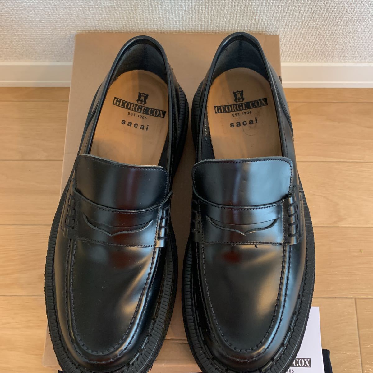 Yahoo!オークション - sacai 21aw GEORGE COX CO.N LOAFER Yahoo!オークション - sacai 21aw GEORGE COX CO.N LOAFER