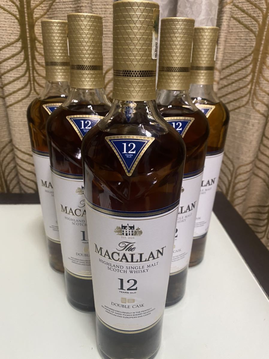 新品・未開封】MACALLAN マッカラン12年 ダブルカスク 箱付き 6本