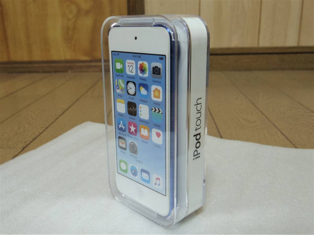 新品 メーカー保証付き Apple iPod touch MKHV2J/A [32GB ブルー]第6