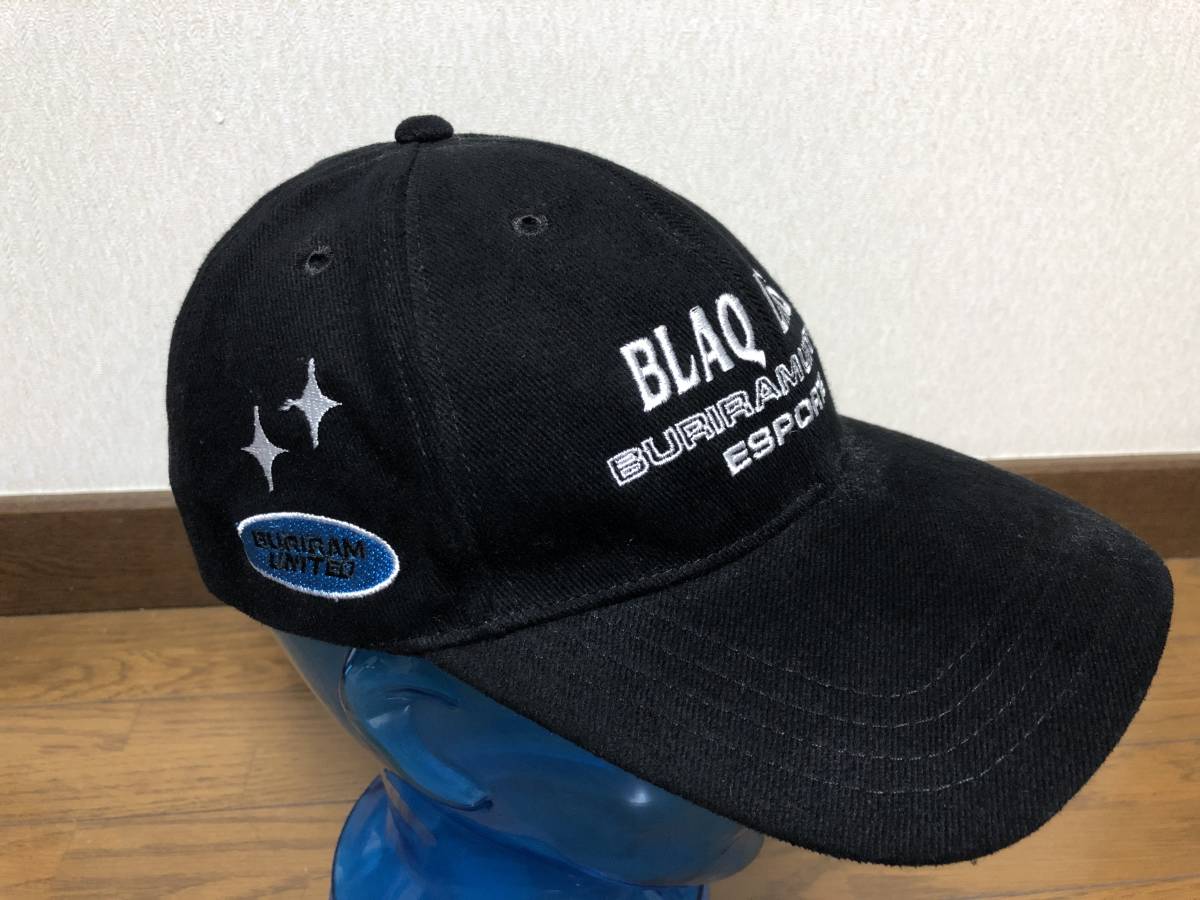 ◎【BLAQ LYTE】BURIRAM UNITED ESPORTS CAP BLACK GAMING　ブラックライト　ブリラム　コラボ　イースポーツ　ゲーム　タイランド_画像6