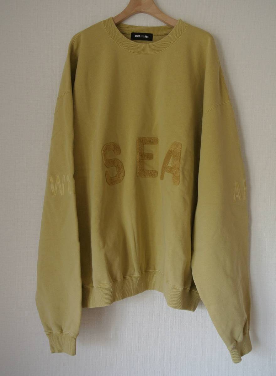 XLサイズ】22AW WIND AND SEA Crew neck スウェット-