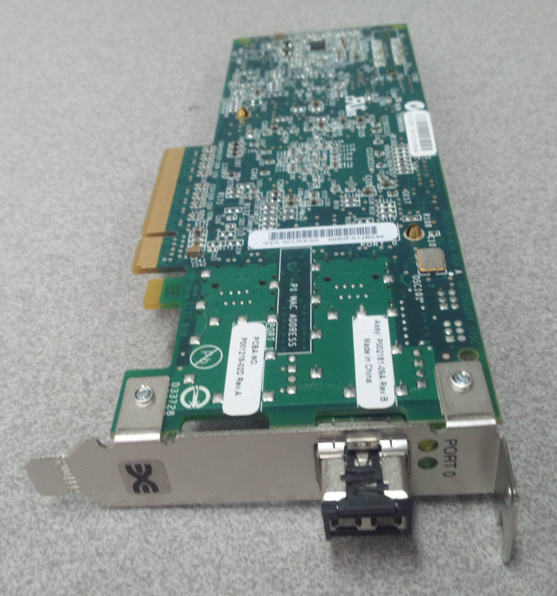 送料無料 HBA 8GB Dell SFP ファイバチャネル・ホストバスアダプタ PCI-E ストレージ ネットワークカード HP 0CN6YJ LPE12000 Emulex IBM_画像4