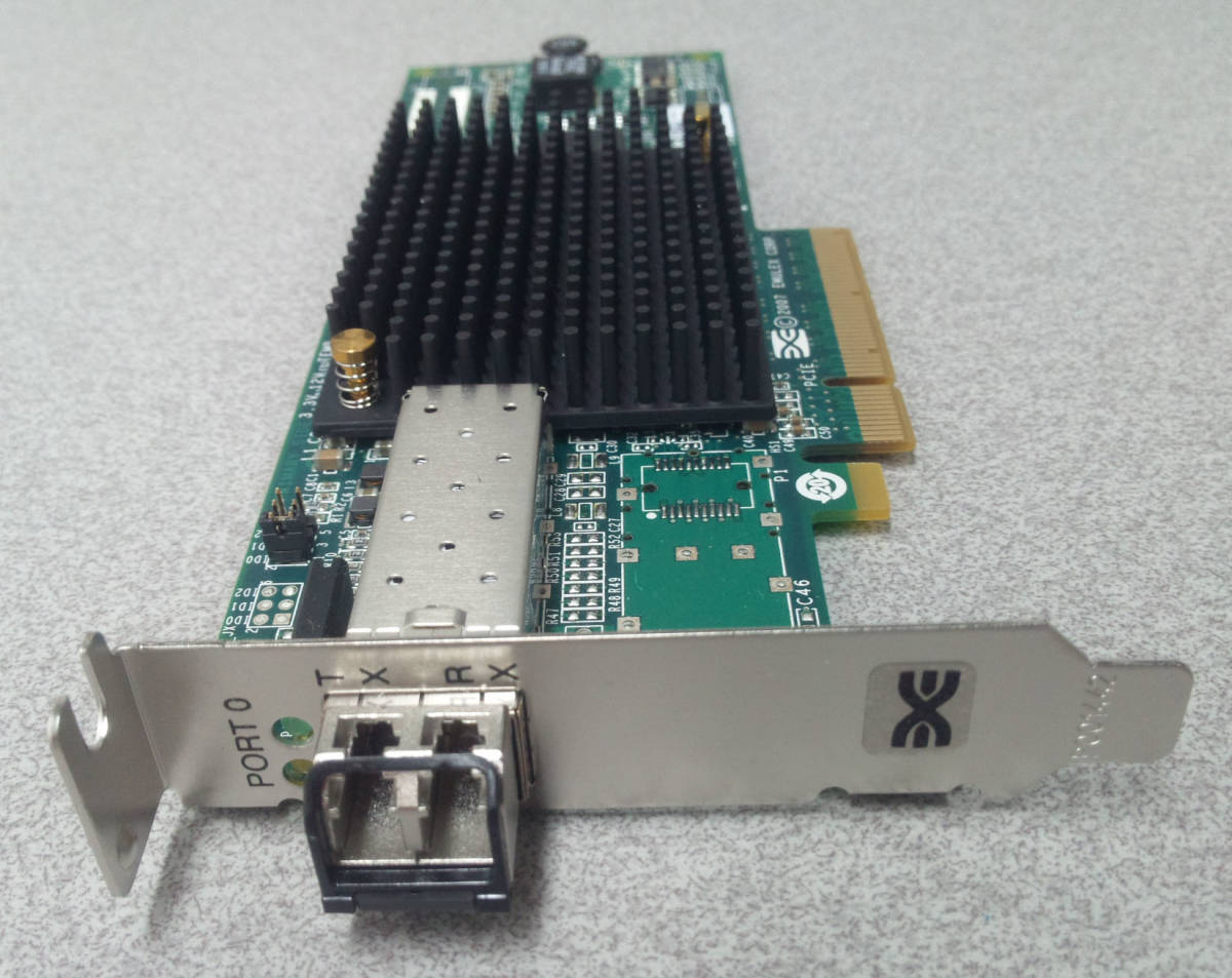 送料無料 HBA 8GB Dell SFP ファイバチャネル・ホストバスアダプタ PCI-E ストレージ ネットワークカード HP 0CN6YJ LPE12000 Emulex IBM_画像1