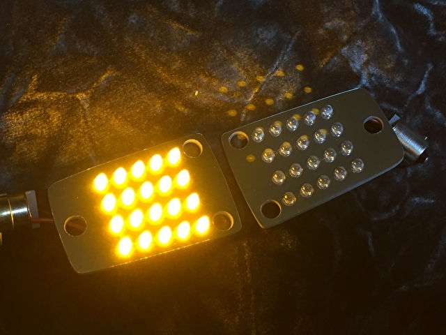 GSX-R1100用LEDウィンカーユニット（２ユニット）シングル球(LEDウインカー化用商品)_画像5