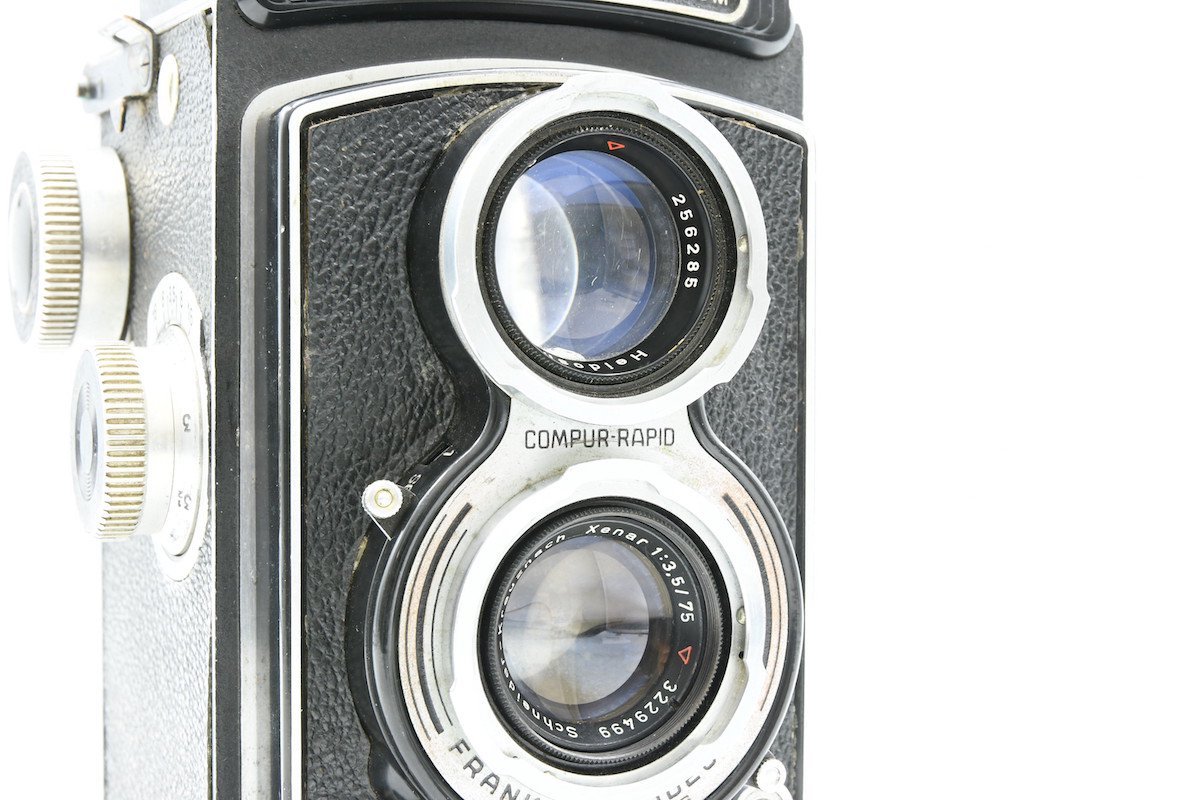◇ Rollei ローライ Rolleicord III型 / Schneider-Kreuznach Xenar 75mm F3.5 フィルムカメラ 二眼レフカメラ_画像10
