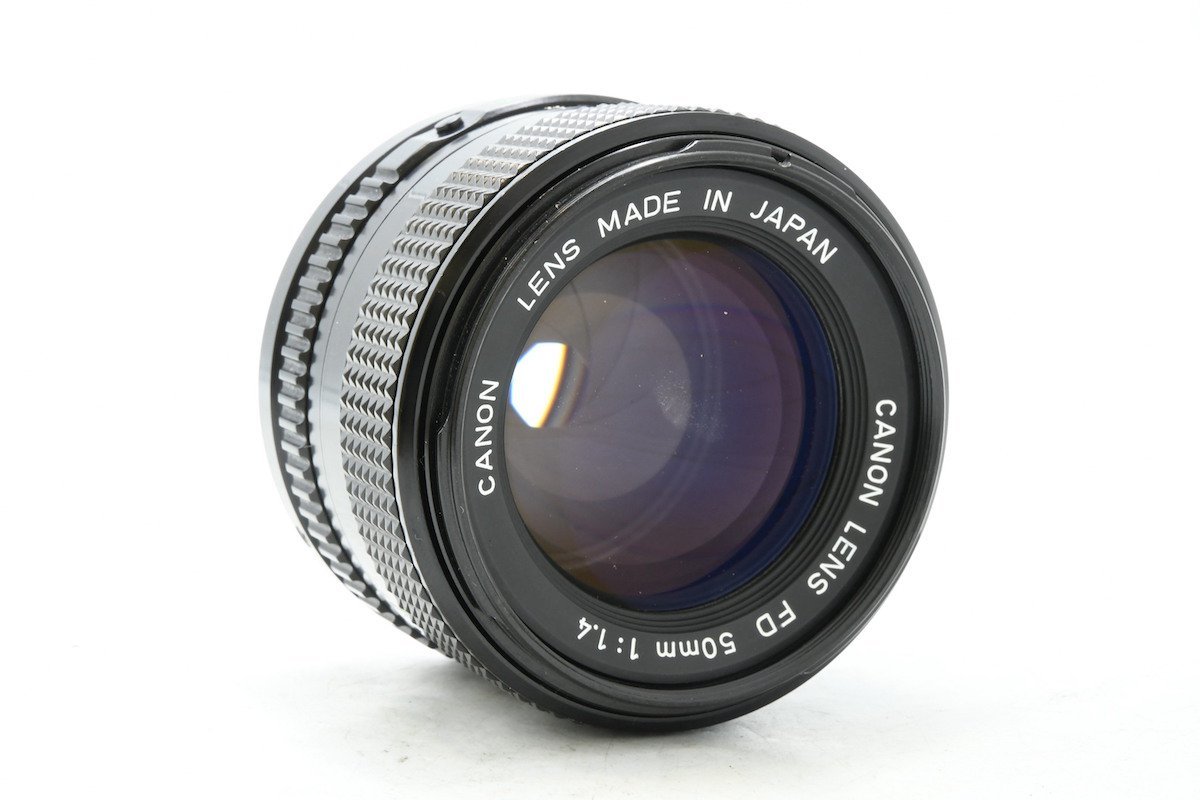 ◆ Canon キヤノン A-1 + CANON LENS New FD 50mm F1.4 ボディ レンズ セット MF一眼レフ 標準 単焦点レンズ キヤノン用交換レンズ_画像8