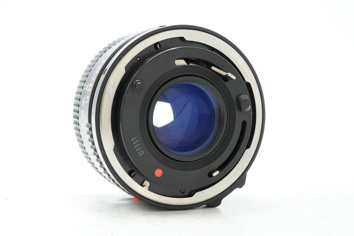◆ Canon キヤノン A-1 + CANON LENS New FD 50mm F1.8 ボディ レンズ セット フィルムカメラ MF一眼レフ 標準 単焦点レンズ_画像9
