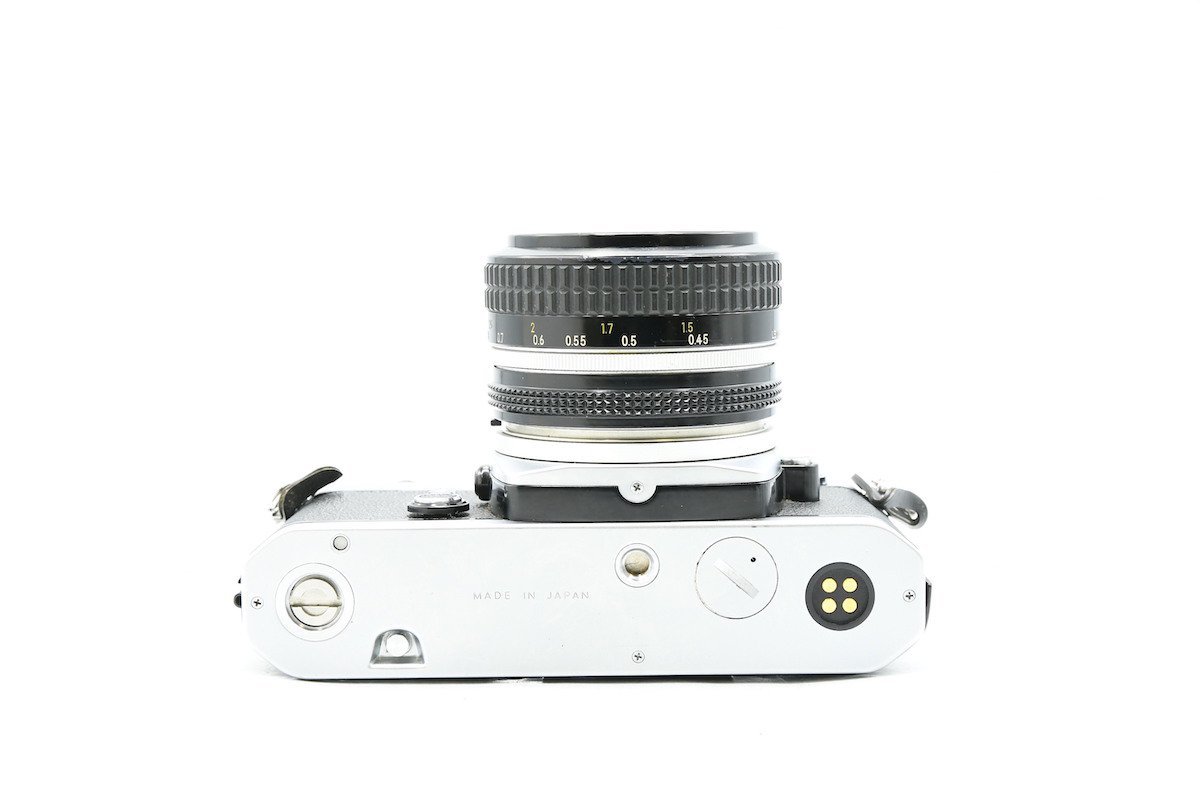 ◆ Nikon ニコン FM + AI NIKKOR 50mm F1.4 MF一眼レフ フィルムカメラ 標準単焦点レンズ 交換レンズ_画像5