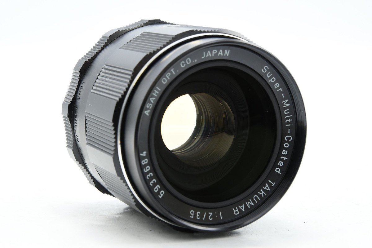 ◆ PENTAX ペンタックス Super-Multi-Coated TAKUMAR 35mm F2 M42マウント スクリューマウント 広角単焦点 MF一眼レフ用 交換レンズ_画像4