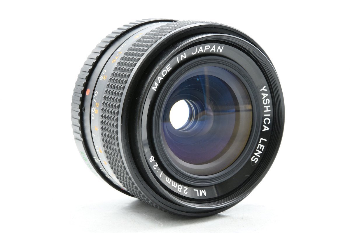 ◆ Yashica ヤシカ ML 28mm F2.8 Y/Cマウント 広角単焦点レンズ MFレンズ MF一眼レフ用_画像4
