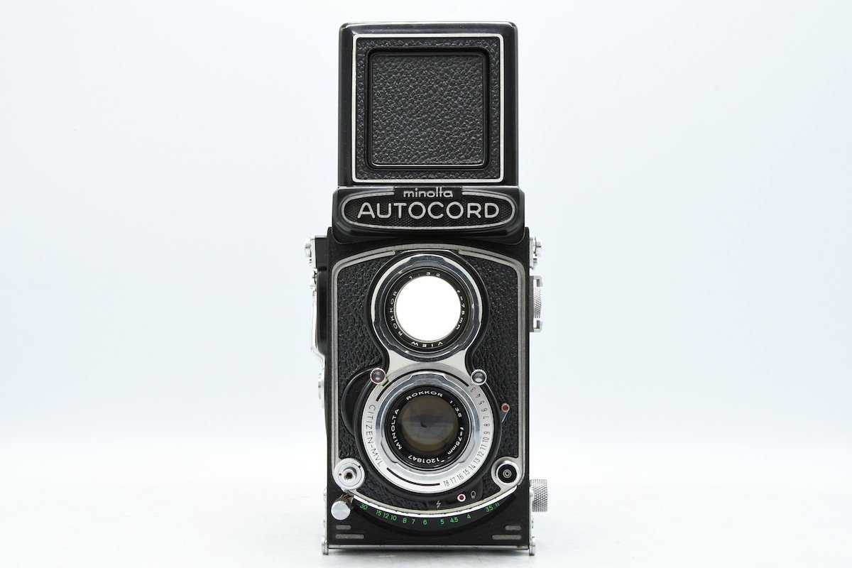 ◇ MINOLTA ミノルタ AUTOCORD III型 / ROKKOR 75mm F3.5 フィルム