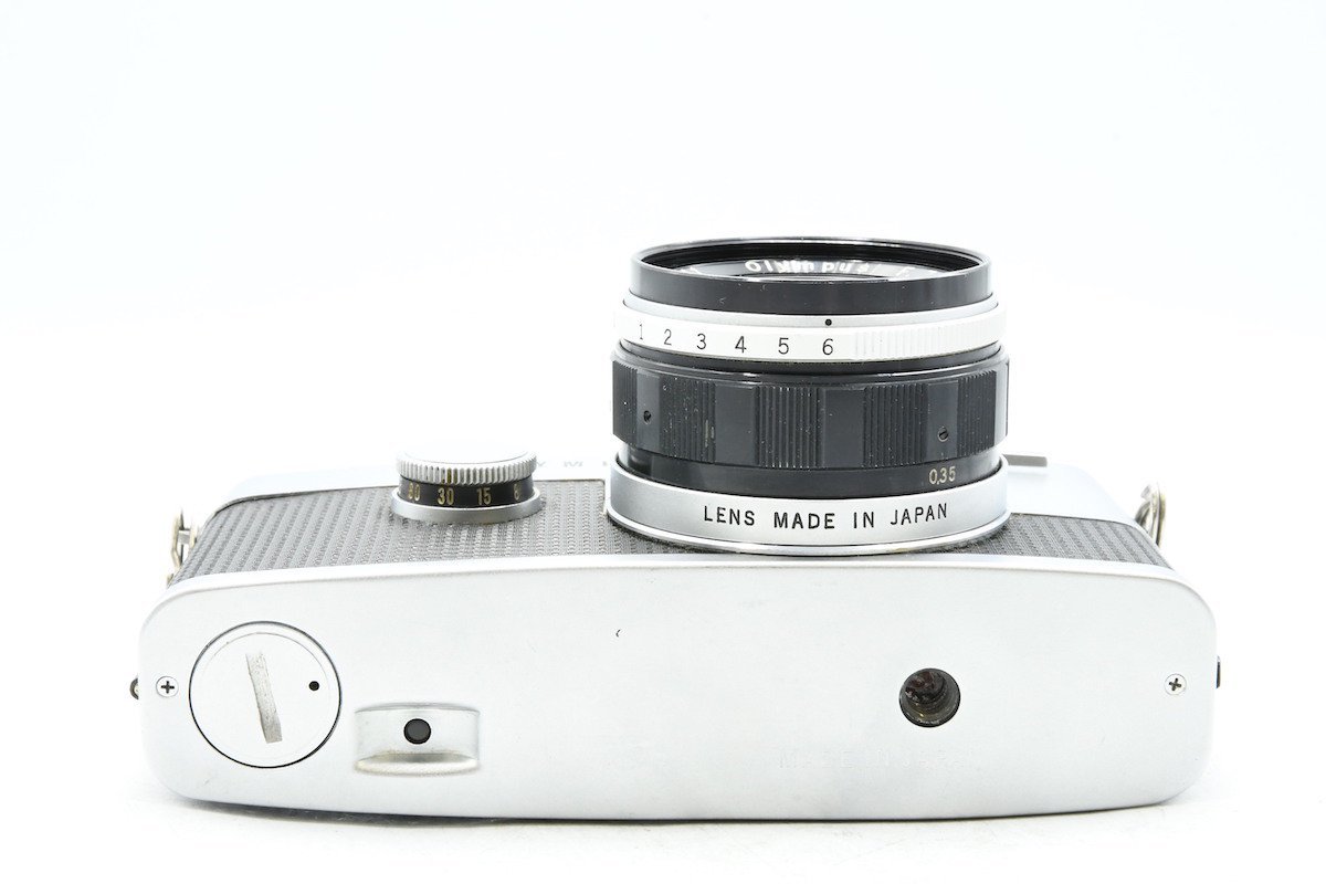 ◇ OLYMPUS オリンパス PEN-F + F.Zuiko Auto-S 38mm F1.8 MF一眼レフカメラ ハーフカメラ 標準単焦点レンズ セット ジャンク 部品取り等に_画像5