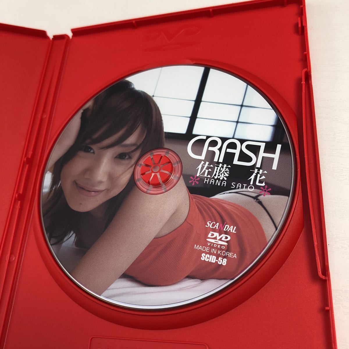 I 佐藤花 CRASH ファーストDVD CUTE-RQ 廃墟 BED SEA 包帯 レースクイーン Kazoo SCID-58 株式会社イーネットフロンティア_画像2