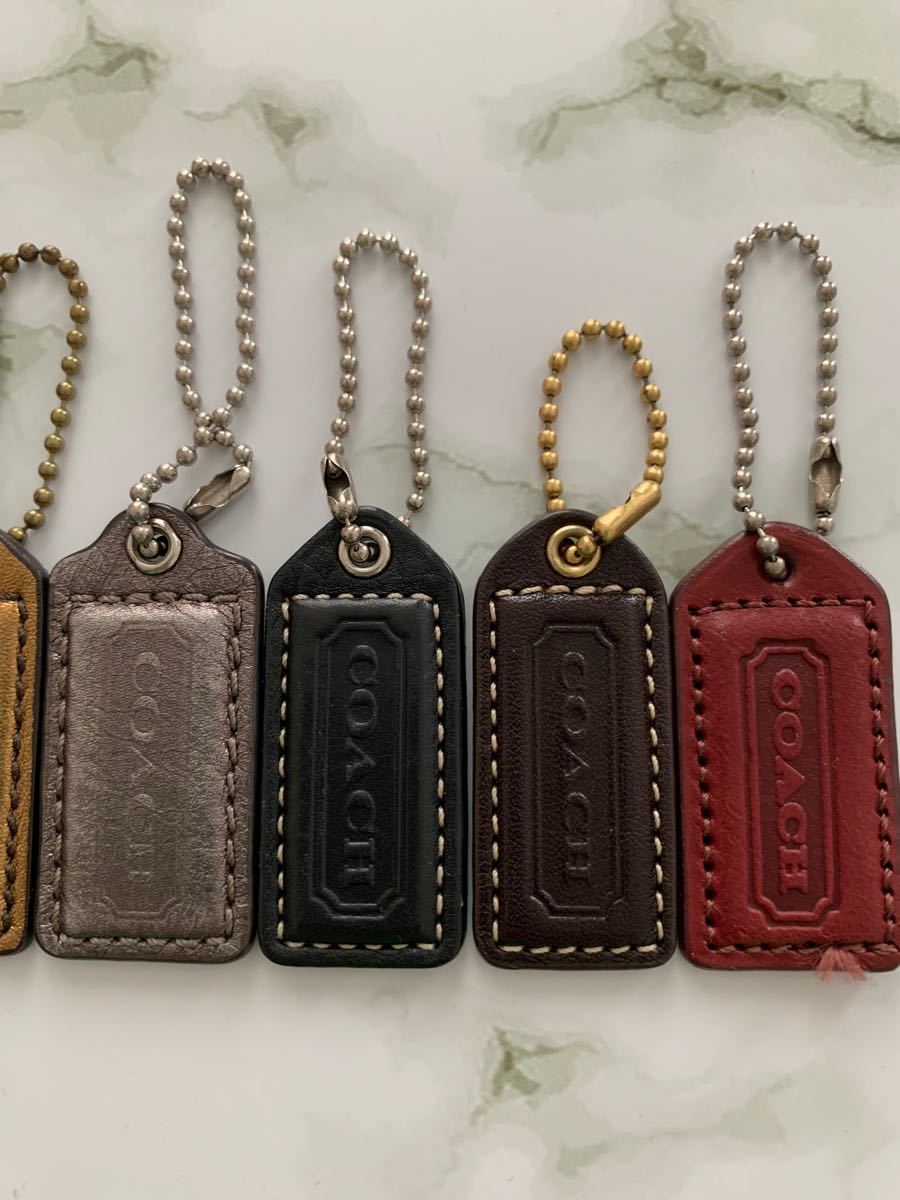 福袋 COACH バッグチャーム ボールチェーン キーホルダー 7個まとめ セット売り ストラップ コーチ アクセサリー