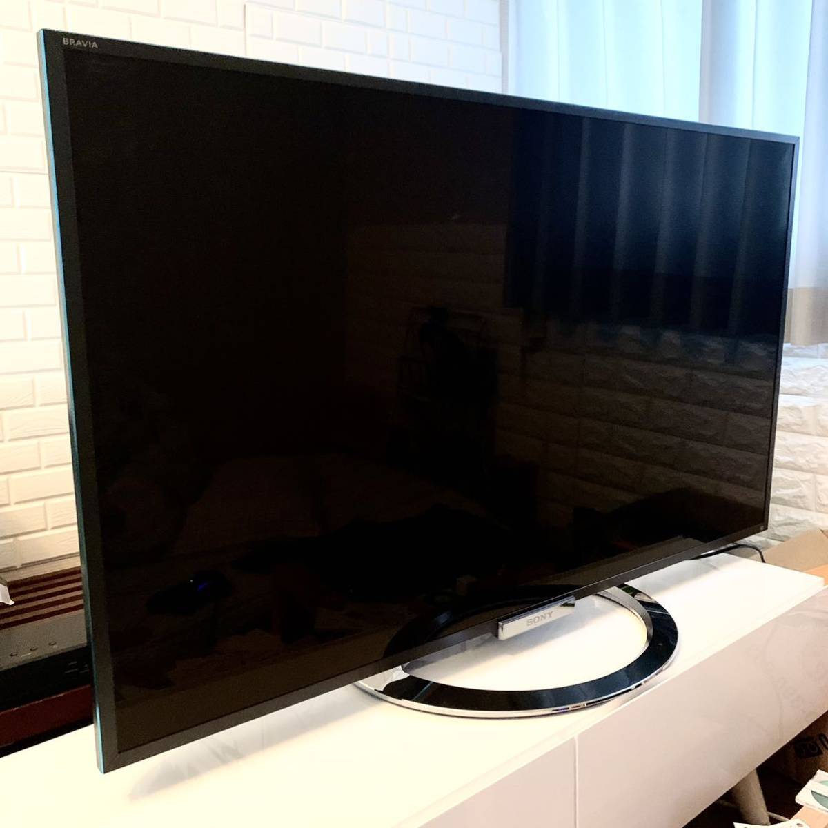 ed1★美品　動作確認済　兵庫県明石市発　引き取り歓迎　ソニー SONY BRAVIA 液晶テレビ KDL-46W900A 46インチ　リモコンB-CAS付き_画像3