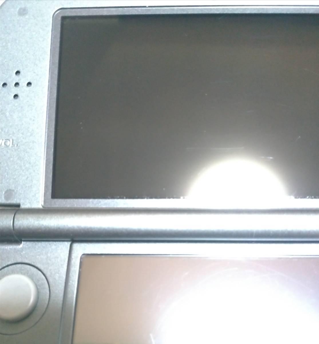 NEW NINTENDO 3DS LL NEWニンテンドー3DS LL メタリックブラック 中古品 訳あり タッチズレ タッチペン SDカード（4GB）付き 送料無料
