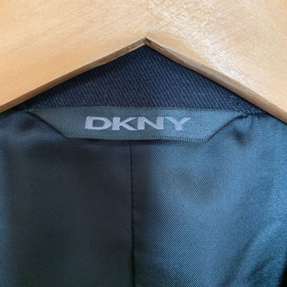 DKNY 2WAY テーラードジャケット M 黒 ダナキャランニューヨーク_画像5