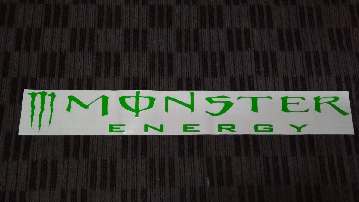  free shipping large size MONSTER ENERGY Monster Energy front bar na- cutting sticker Stan sJDM USDM window rear 