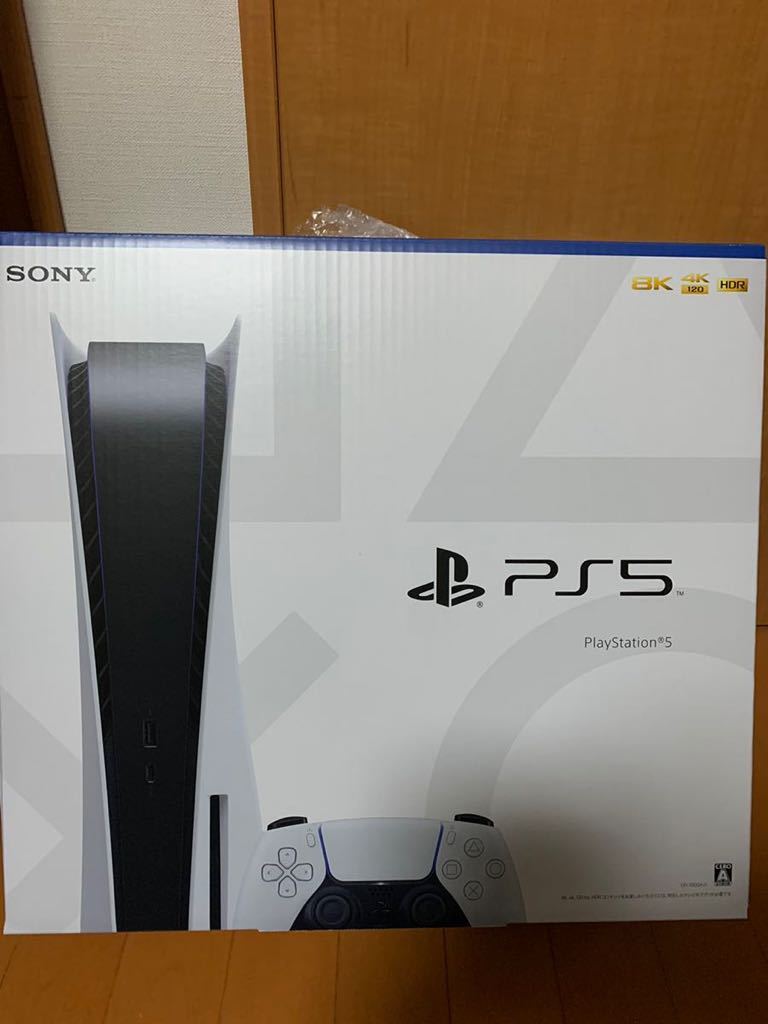 SONY PlayStation5 本体 通常版 ディスクドライブ搭載 CFI-1000A 01 未開封未使用品_画像1