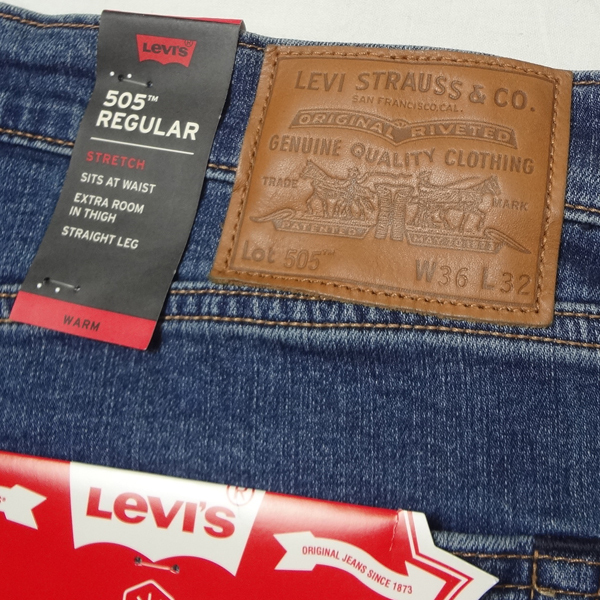 リーバイス ジーンズ Levi's 505 ストレッチデニム レギュラーストレート メンズ カジュアル W36_画像6