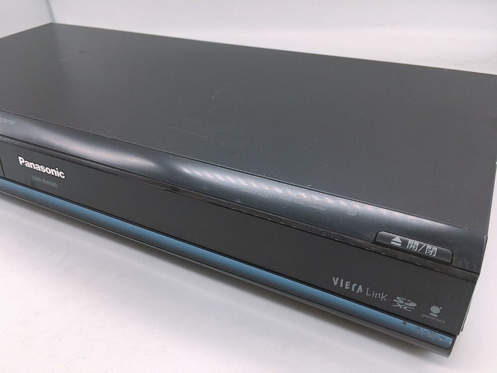 中古 Panasonic パナソニック ブルーレイレコーダー DMR-BW680 2010年製 B-CASカード リモコン付き 引取歓迎 茨城県 0117か3 100 C2_画像2