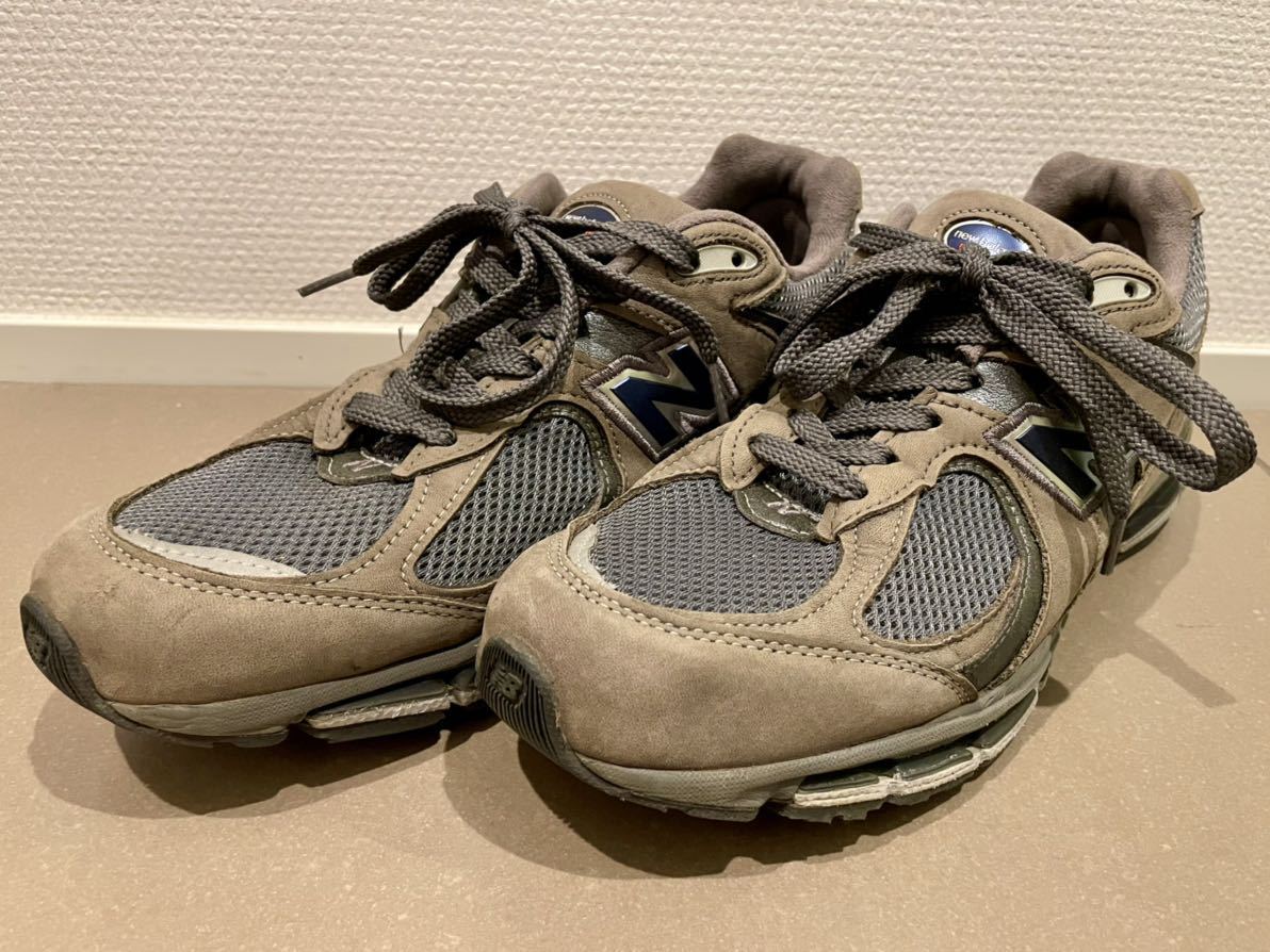 USA製 オリジナル New Balance MR2002CU GRAY US10 28cm 美品 中古 アメリカ製 米国製 NB グレー スニーカー