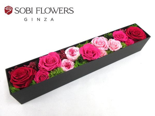 送料220円(税込)■wo720■SOBI FLOWERS GINZA プリザーブドフラワー”パリのクリスマス”16500円相当【シンオク】_画像1