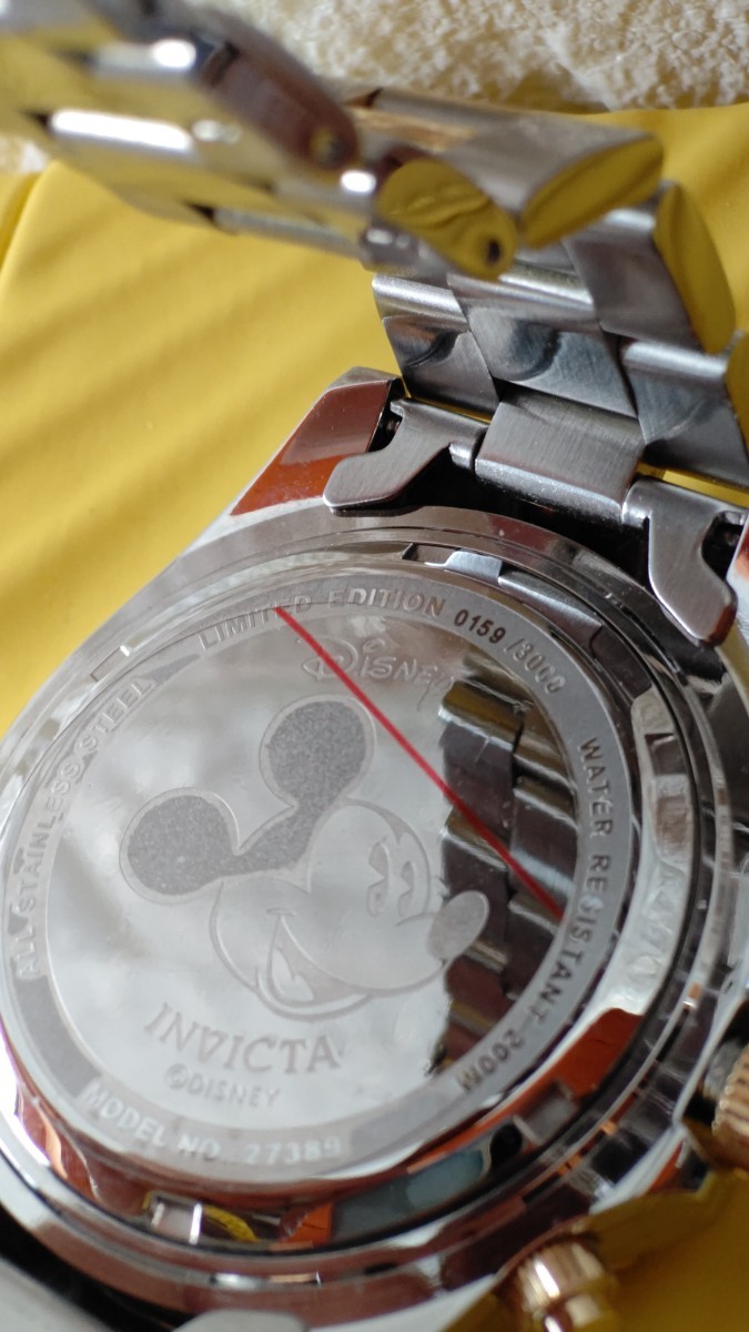 新品未使用・限定品】INVICTA インビクタ ディズニー ミッキーマウス