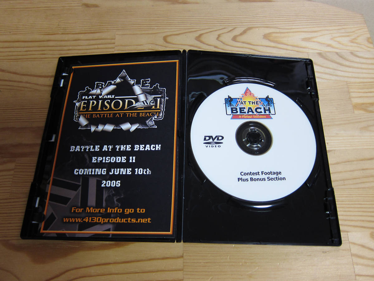 【MTB DVD】【BMX　DVD】【シティ・トライアル　DVD】battle at the beach 2005 美品_画像3