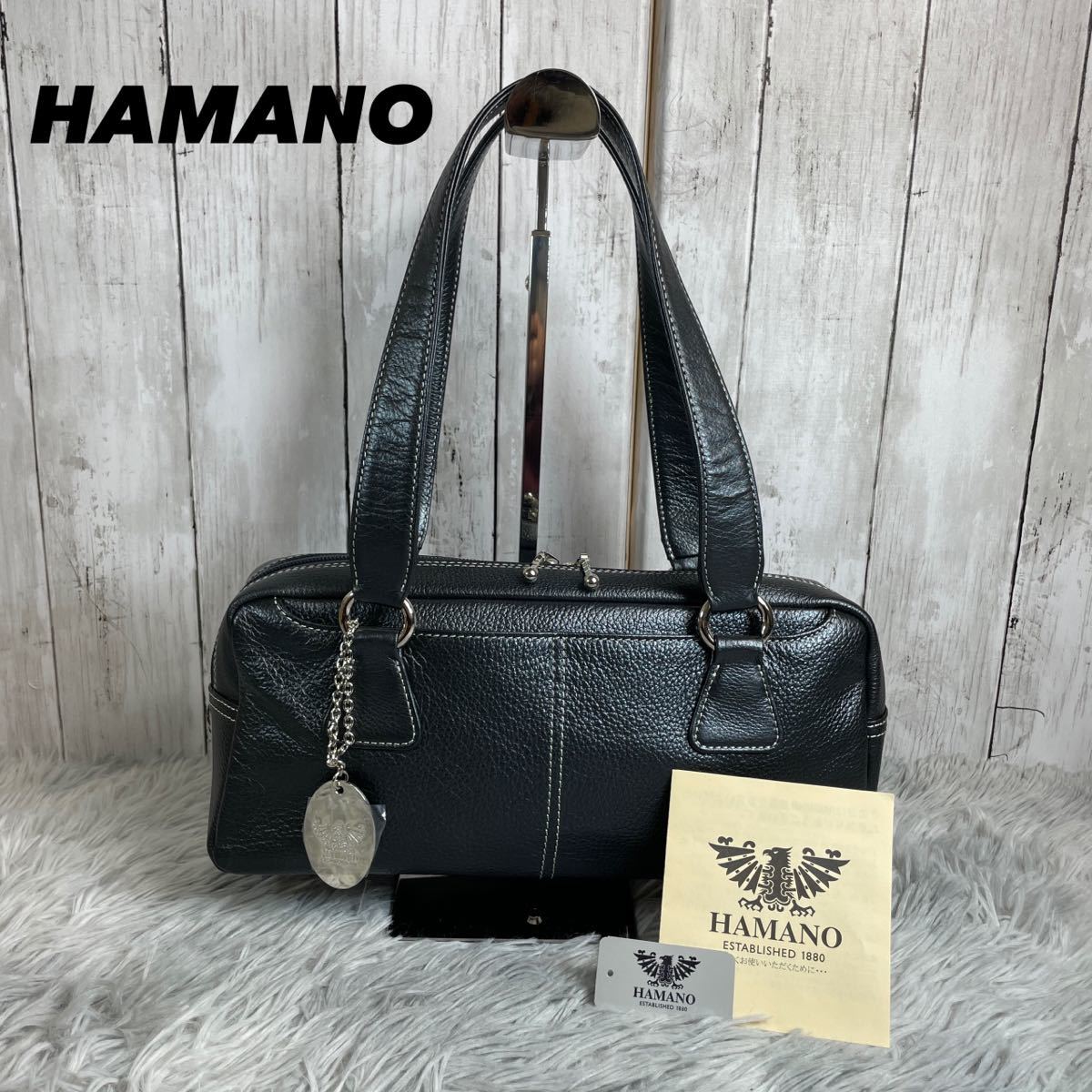 新作情報 ○希少デザイン○濱野皮革工藝 HAMANO バッグ フォーマル