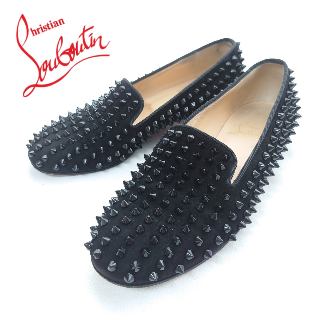 Christian louboutinクリスチャンルブタン フラットシューズ