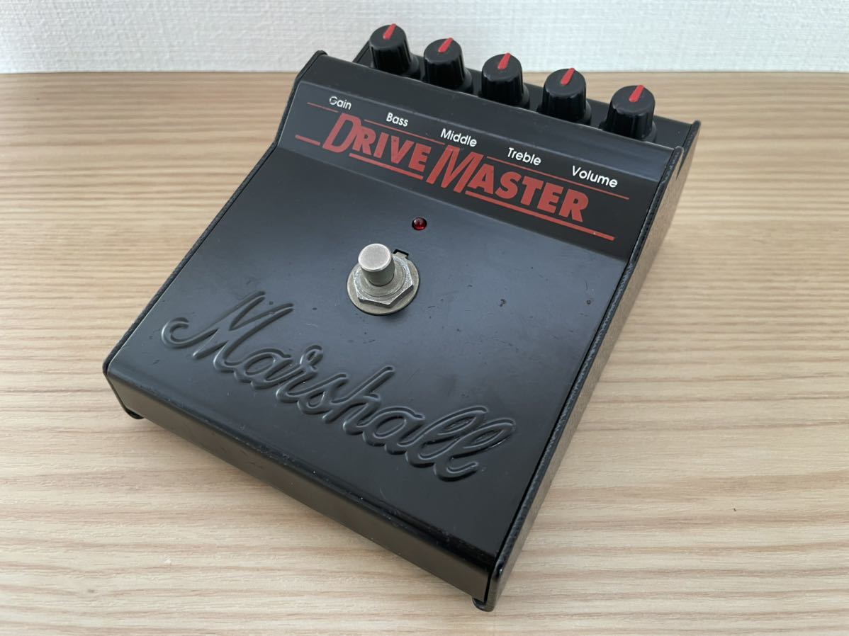 マーシャル Marshall DRIVE MASTER 英国製 England エフェクター オーバードライブ_画像1