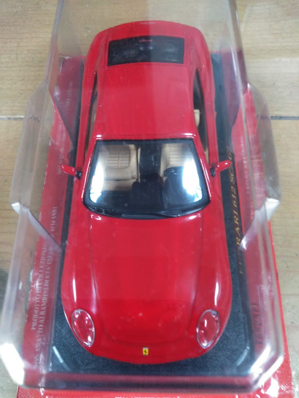 フェラーリ ６１２ スカリエッティ 1/43 新品 未開封 FERRARI SCAGLIETTI_画像2