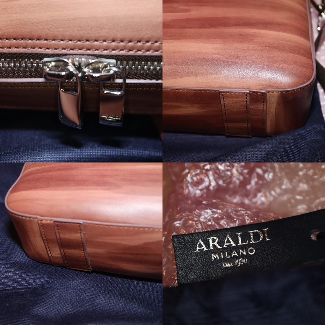 ARALDI 1930アラルディブリーフケースバッグ阪急別注イタリア製