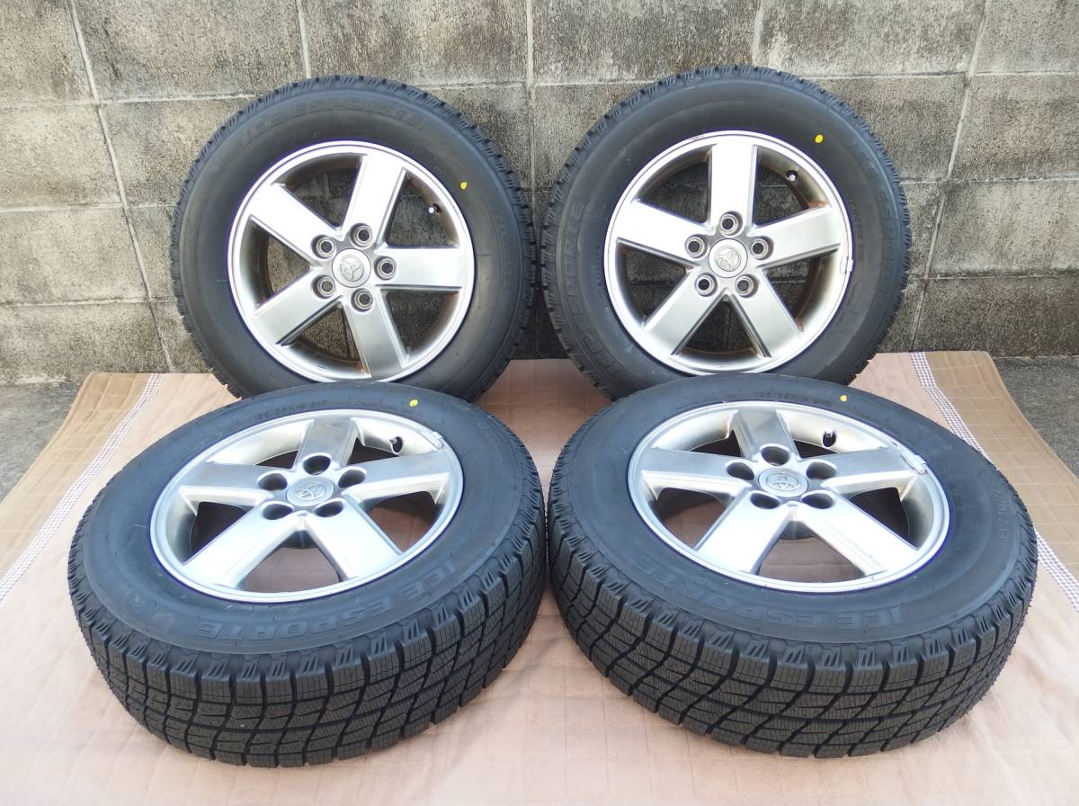トヨタ AZR60G ヴォクシー 煌 純正ホイール スタッドレス付き 4本